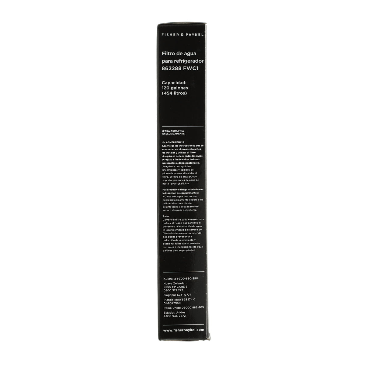 DCS 862288 WP FWC1 Fisher & Paykel Fridge Water Filter