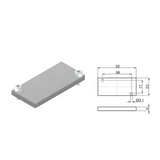 Closing Plate 5/2 & 5/3 For Manifold Valve 888 Series