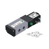 Pneumatic Solenoid Valve 1/8", 5/2 Spring Return 24Vdc