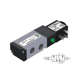 Pneumatic Solenoid Valve 1/4", 5/2 Spring Return 24Vdc