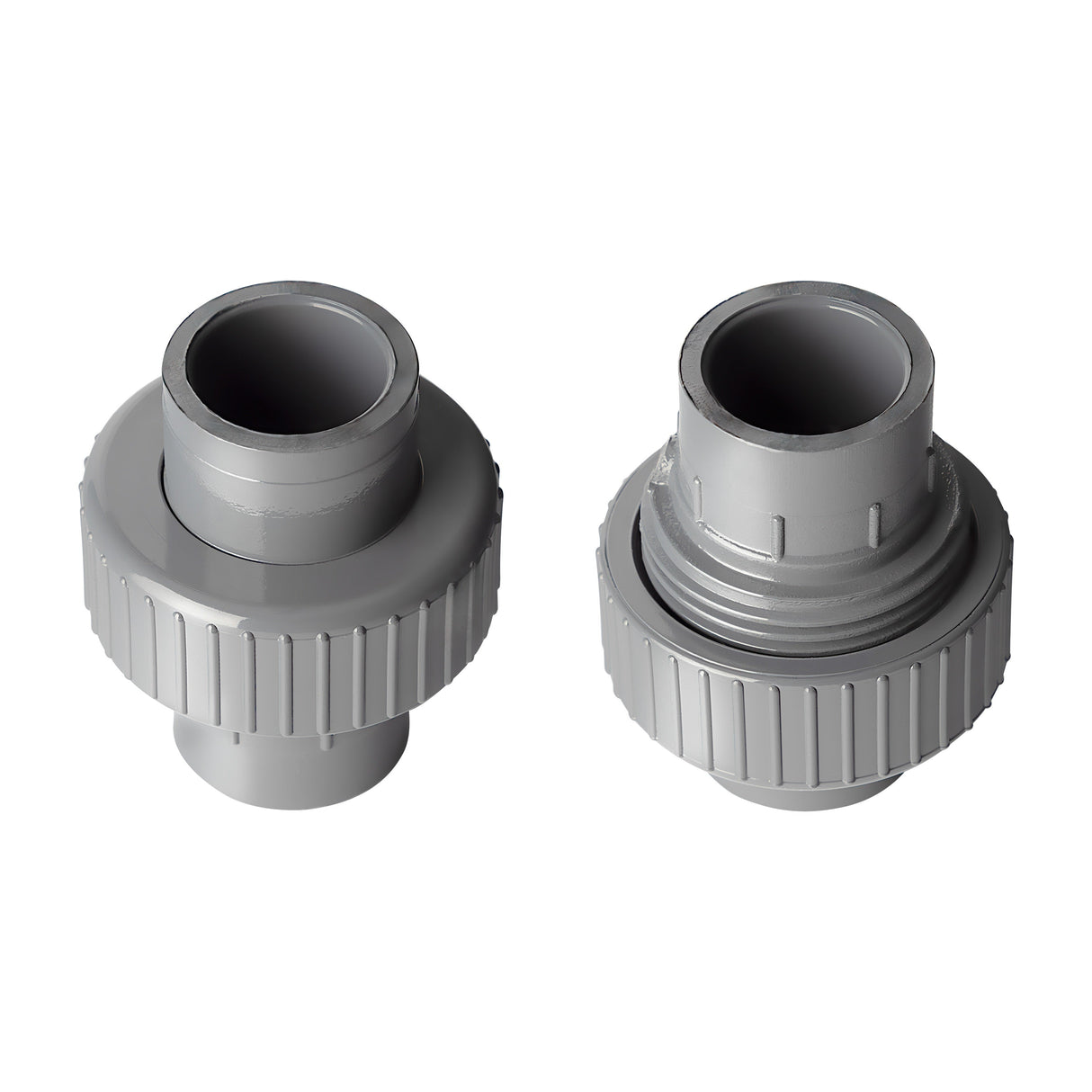 1/2" Union (Socket) Sch 80 - PVC Grey | 897005