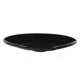 Plateau ovale, noir, 24" x 9" x 1 5/8"