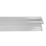 Moulure transparente  avec fenêtre pour tablette de broche, 1 ¼” x 47 5/8”