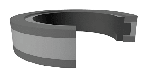 8J-3747 | 4.500" Caterpillar® Piston T-Seal - PTFE/NYL/NBR