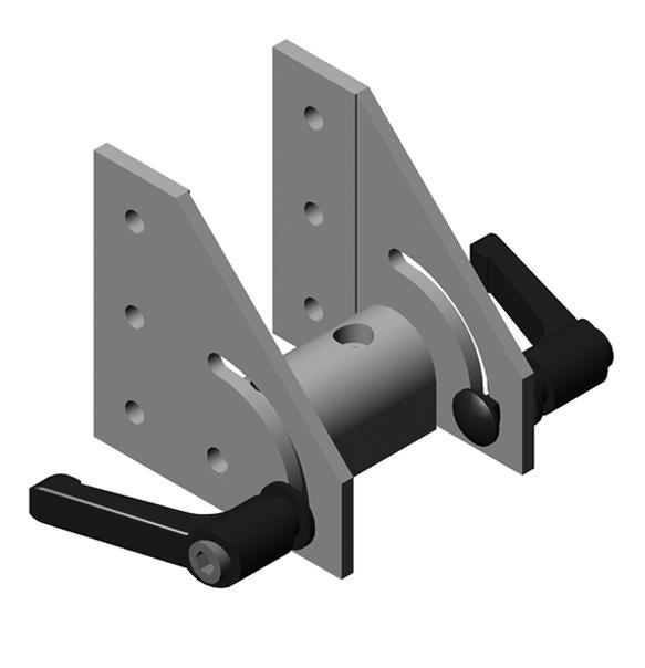10 Series 90 Degree Right Hand Pivot Bracket Plate