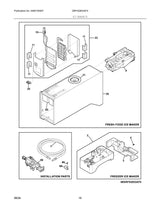 Frigidaire 5304508037 Evaporator Cover Harness Connector