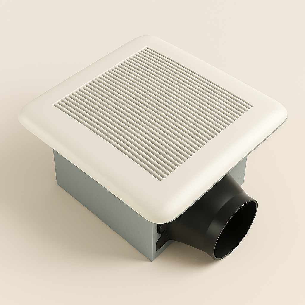 Ventilateur d'extraction pour salle de bain Milano TY-80-E, 80 PCM — 0,7 Sone, ENERGY STAR