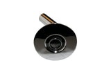 Thru Hull Fitting, 22 mm, 90° Base, Angled Connector, Boltless