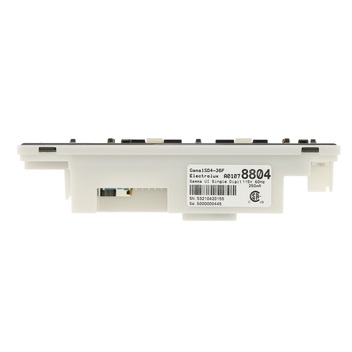Frigidaire A01078804 Refrigerator Electronic Control with Cover