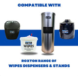 Roxton Disinfecting Embossed Wipes Case 3200 ct (800 Count x 4 Pack)