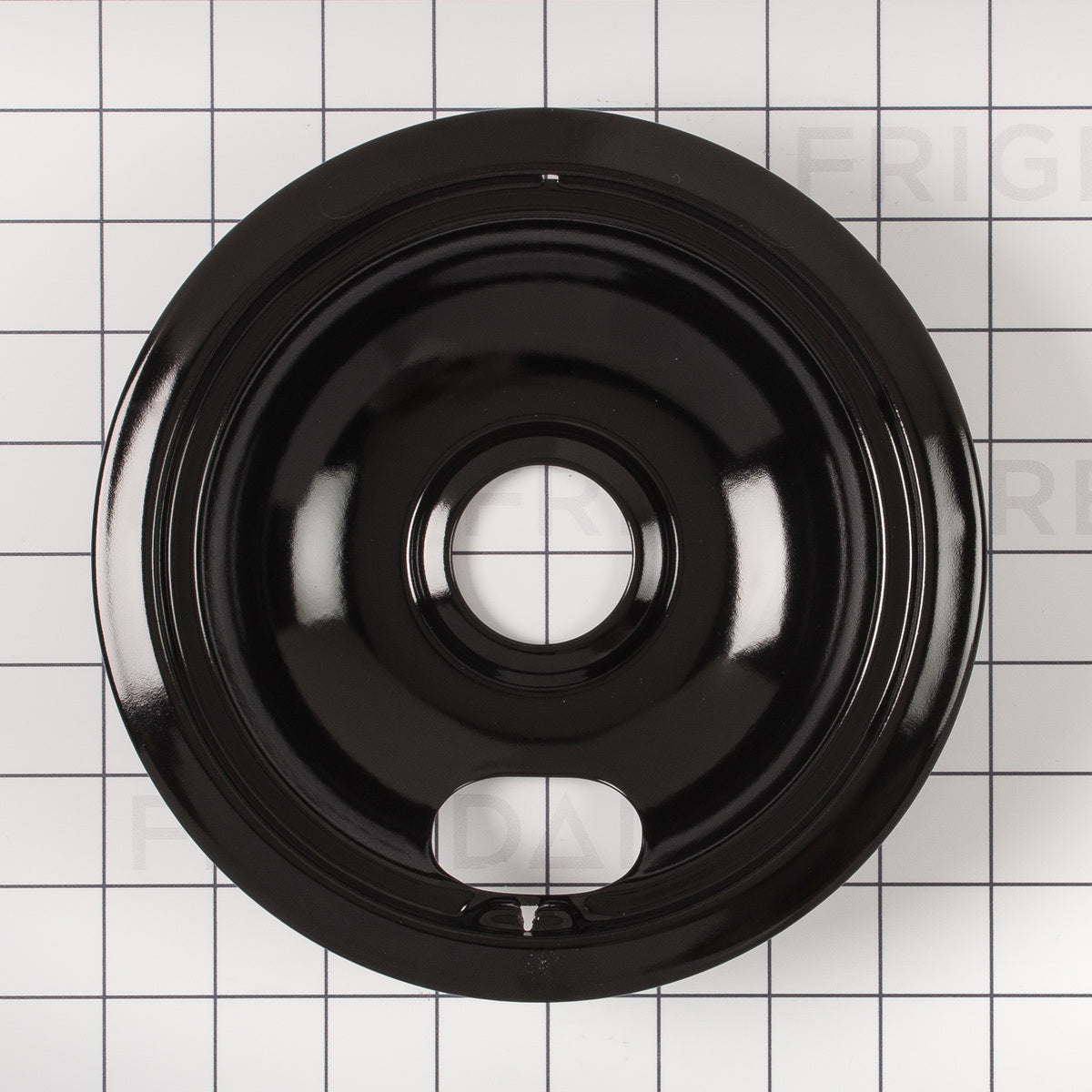 A316222201 Black 6" Porcelain Drip Pan for Frigidaire Stove