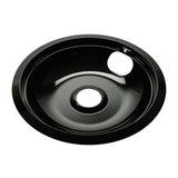 A316222301 Black 8" Porcelain Drip Pan for Frigidaire Stove