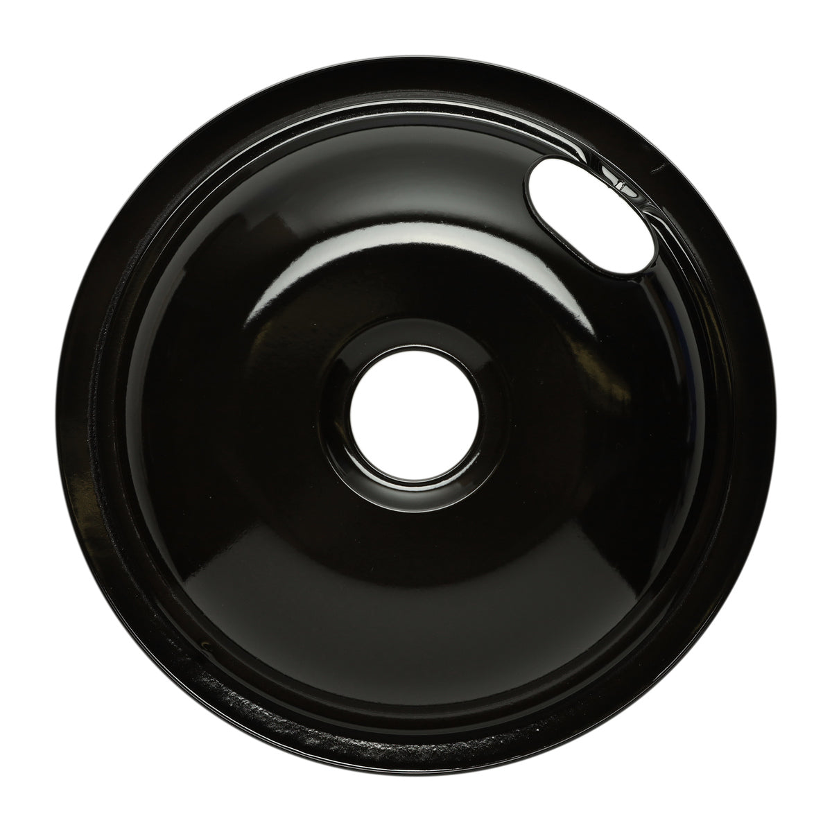 A316222301 Black 8" Porcelain Drip Pan for Frigidaire Stove