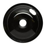 A316222301 Black 8" Porcelain Drip Pan for Frigidaire Stove