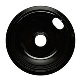 A316222301 Black 8" Porcelain Drip Pan for Frigidaire Stove