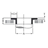 Butt Weld Angle Rings - SS 316/316L