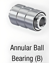 Polypropylene Black Caster 3-1/2" x 1-1/4" Rigid 230 lbs Annular Ball Bearing P12 Series