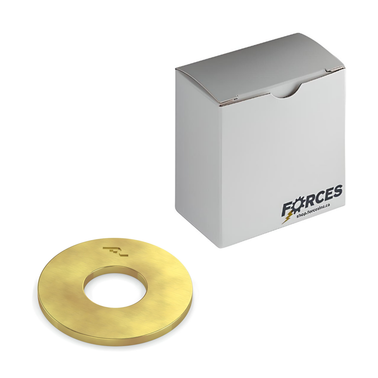 USS Flat Washer 5/8" x 1.750" O.D. - Yellow Zinc Grade 8