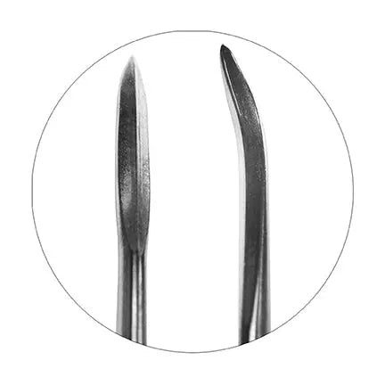 Aiguille à brider courbée, 8"
