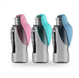 Portable Pet Hydration Bottle with Foldable Cup, 800 ml