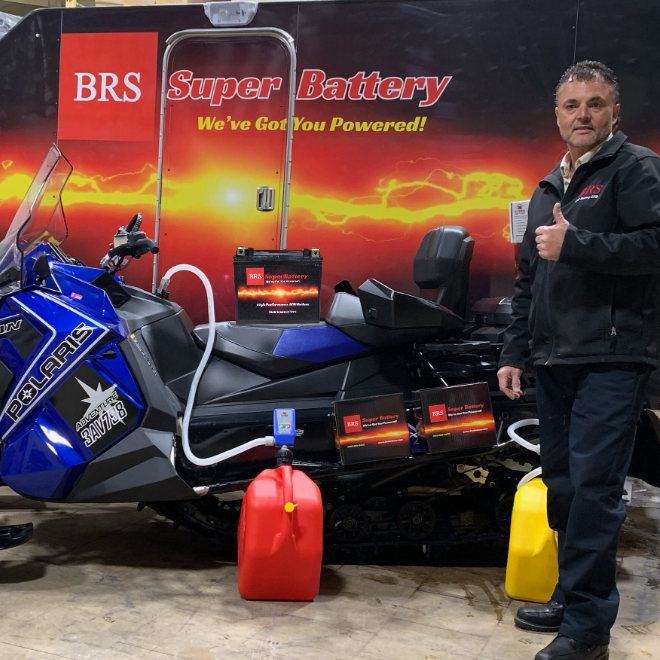High Performance BRS20HL-BS 2 Year Warranty & Smart Charger / Maintainer Combo Bundle Kit 12v Sealed AGM PowerSports Battery