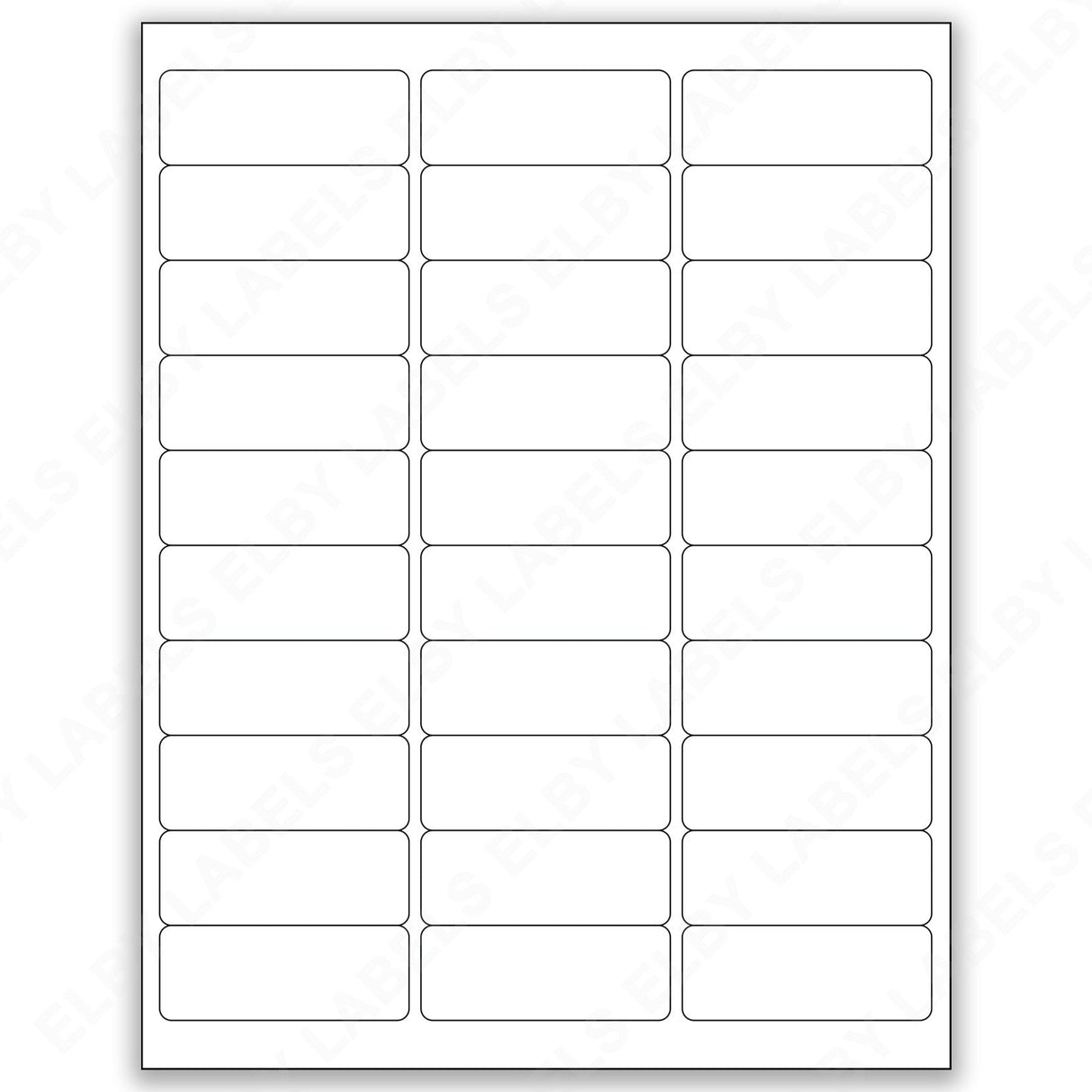 AVERY® Compatible Address Labels 5160 - 5260 - 5960
