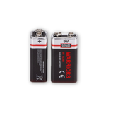 BRS 9V Alkaline Batteries — 12‑Pack (BRS6LR619V)