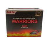 BRS AAA Alkaline Batteries — 24‑Pack (BRSLR03AAA)