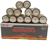 BRS C Alkaline Batteries — 12‑Pack (BRSLR14C)