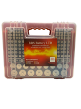 BRS Emergency Battery Kit: 203 Alkaline Batteries + Tester