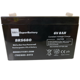 BRS680 – 6V 8Ah Battery