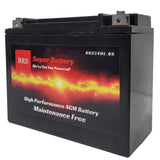 BRS24HL-BS 12v 22AH 280CCA 30 Day Warranty