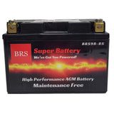 High Performance BRS9B-BS 12v Sealed AGM PowerSport 2 Year Warranty