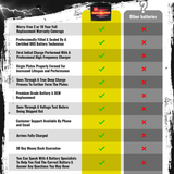 High Performance BRS24HL-BS 12v Sealed AGM PowerSport 2 Year Warranty