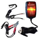 BRS Super Charger BRS612 - 6V/12V Trickle Charger - Battery Maintainer & Rejuvenator
