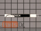 Bosch 12028061 Refrigerator Logo Bar Firm Plate