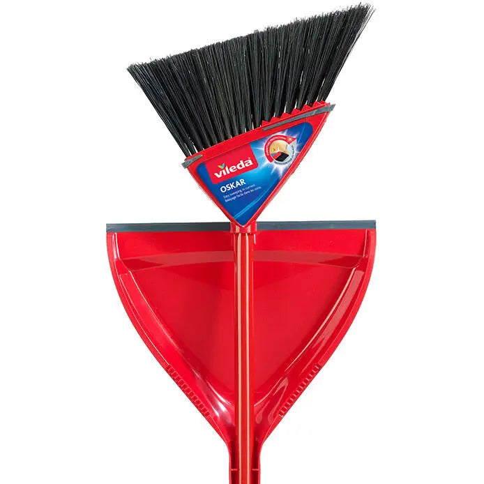 Balai à angle Oskar avec porte-poussière – Vileda