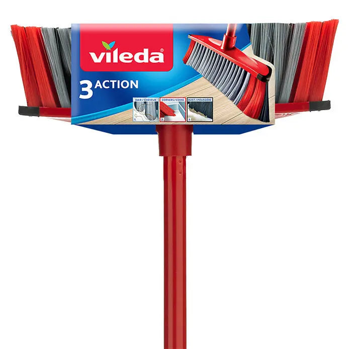 Balai droit 3 en 1 Ecofibres 3ACTION – Vileda