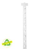 Bande d'étalage en plastique, recyclable, 28" 12 crochets