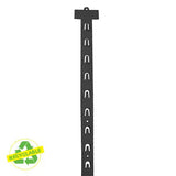 Bande d'étalage en plastique, recyclable, 28" 12 crochets