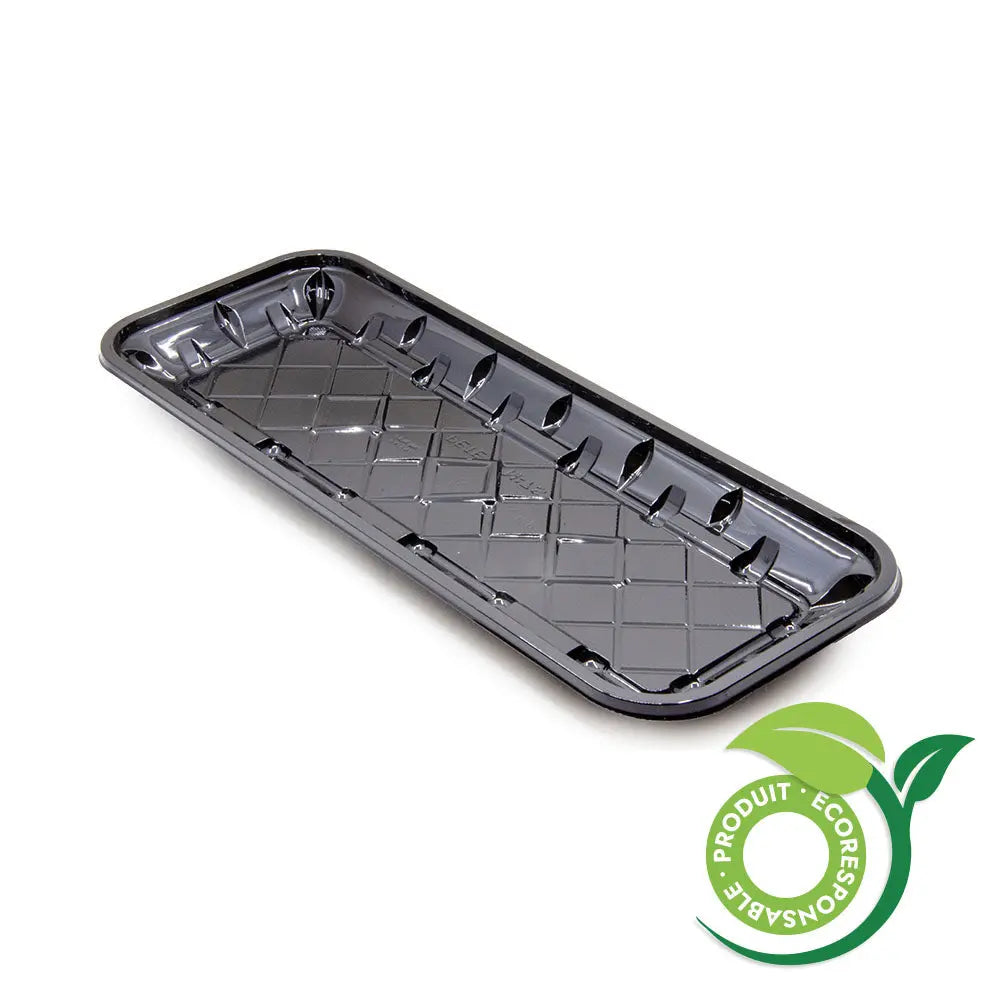 Barquette plastique PET Noire