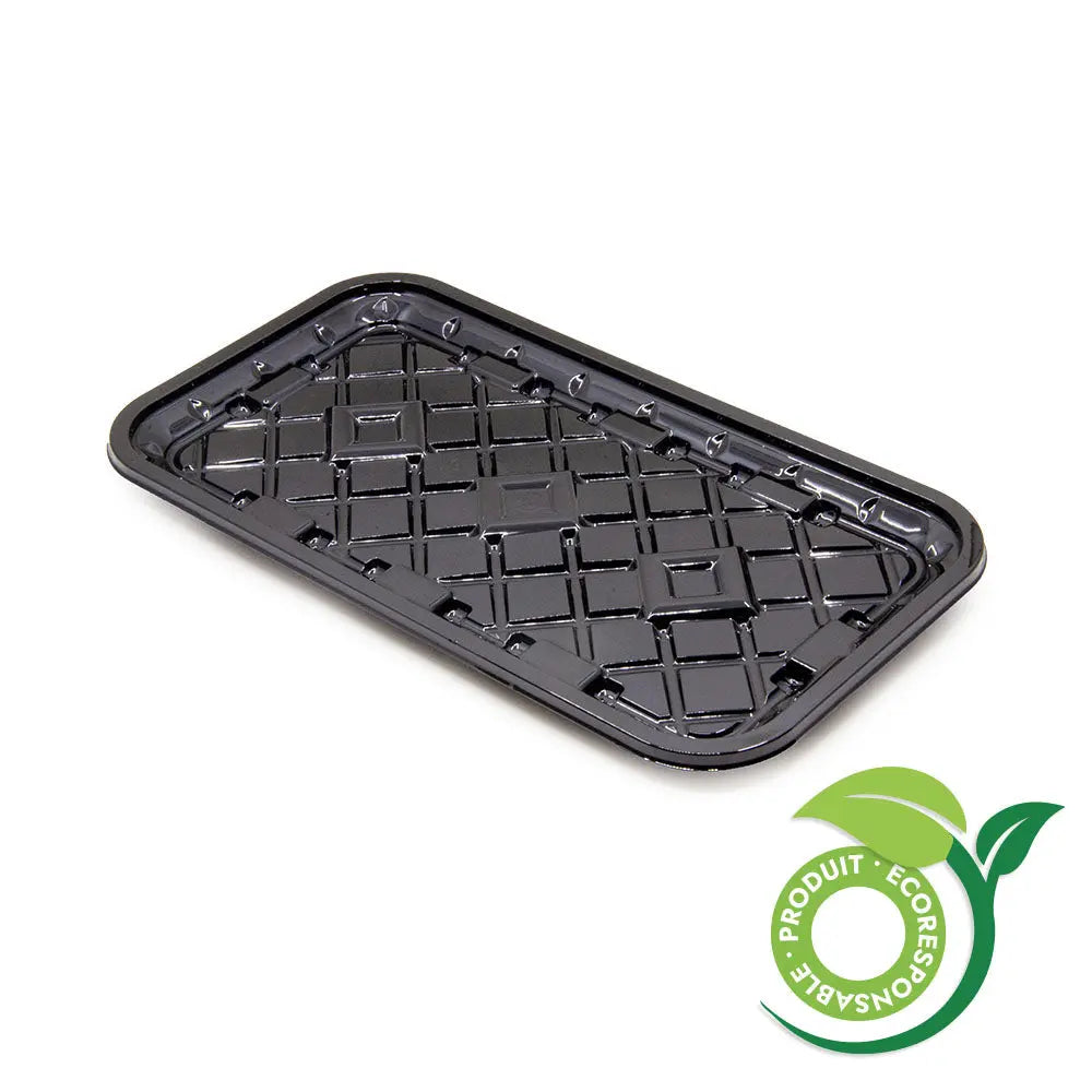 Barquette plastique PET Noire