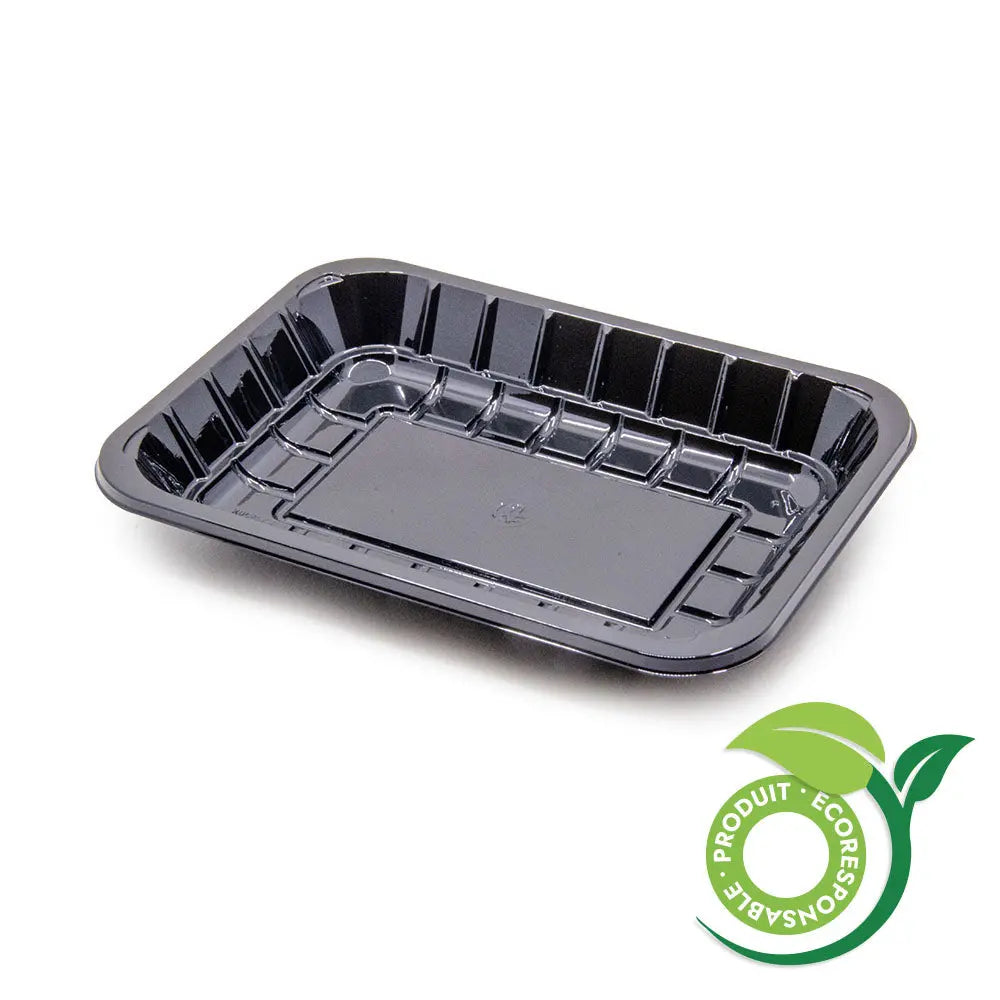Barquette plastique PET Noire