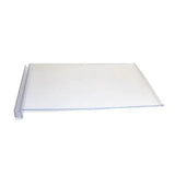 Base inclinée en plastique transparent pour carte de 3" x 5"
