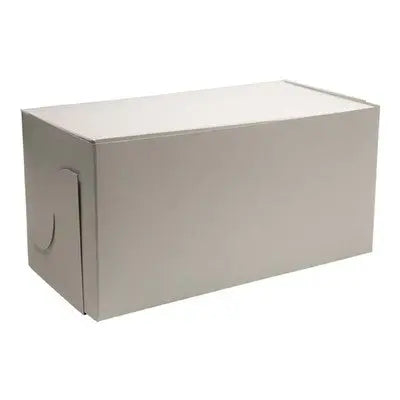 Boîtes à bûches de Noël blanche