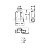 H78B Rooftop Conveyor Chain - 10ft
