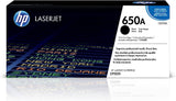 HP 650A (CE270A) Black Original LaserJet Toner Cartridge