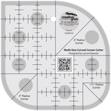Creative Grids Curved Corner Cutter Quilt Ruler