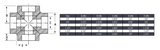 Cross Socket Weld #3000 - SS 304/304L