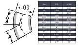 Elbow 45° Butt Weld Seamless Sch 40S - SS 304/304L